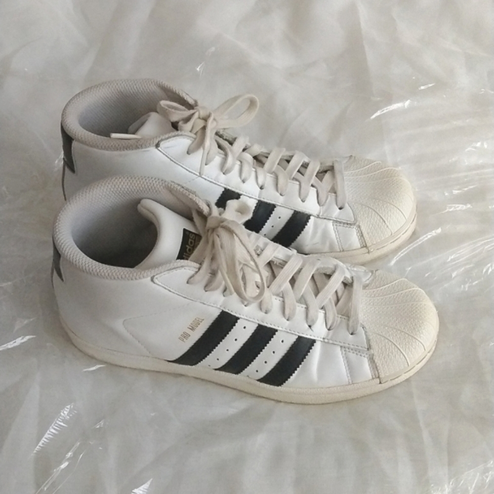 Adidas High Top Superstar Sneakers